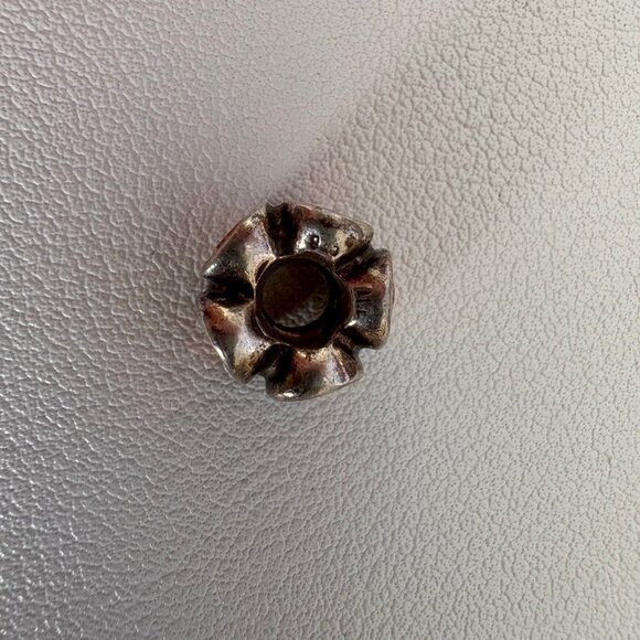 Pandora Sterling Silver 925 ALE Orange Zirconia Oval Lights Bead Charm - Picture 6 of 8